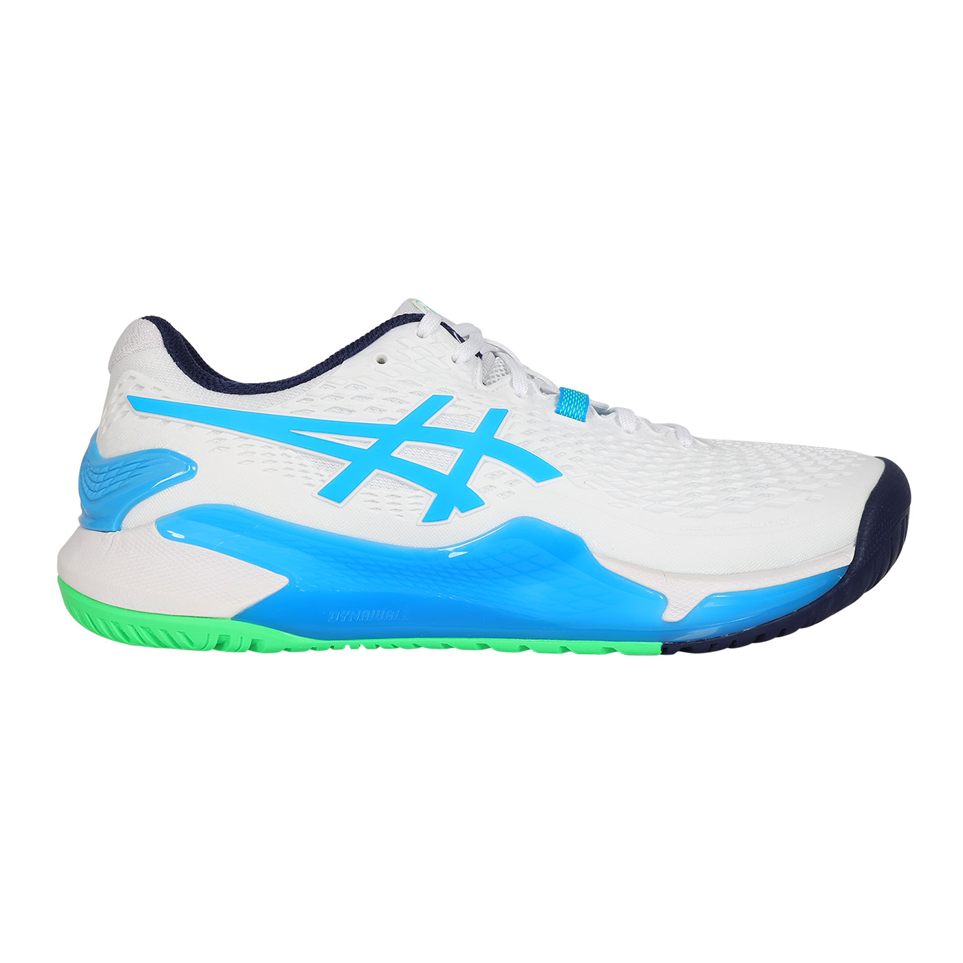 ASICS 男款網球鞋  @GEL-RESOLUTION 9@ 1041A330-103