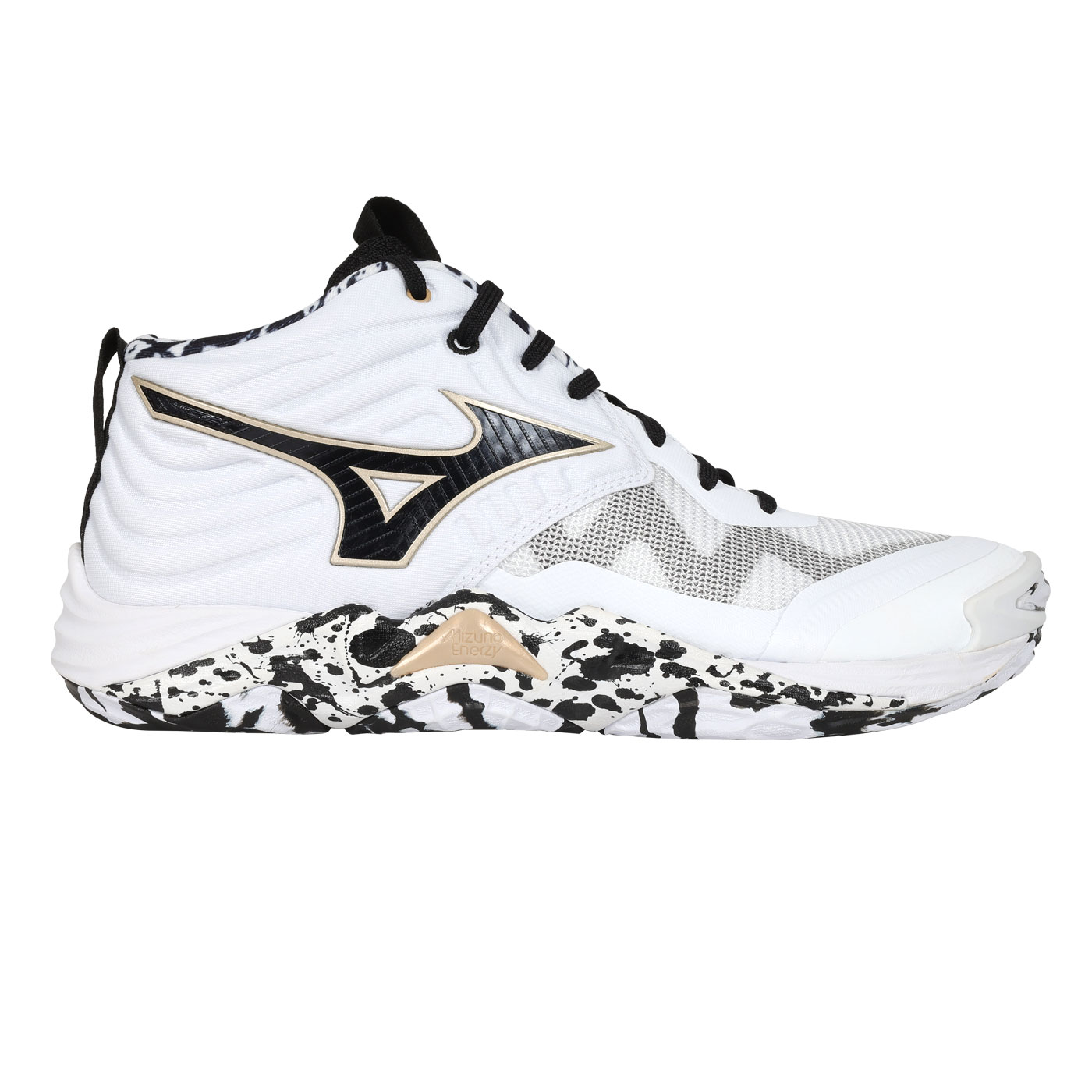 MIZUNO 男款排球鞋  @WAVE MOMENTUM ELITE MID@ V1GA251741