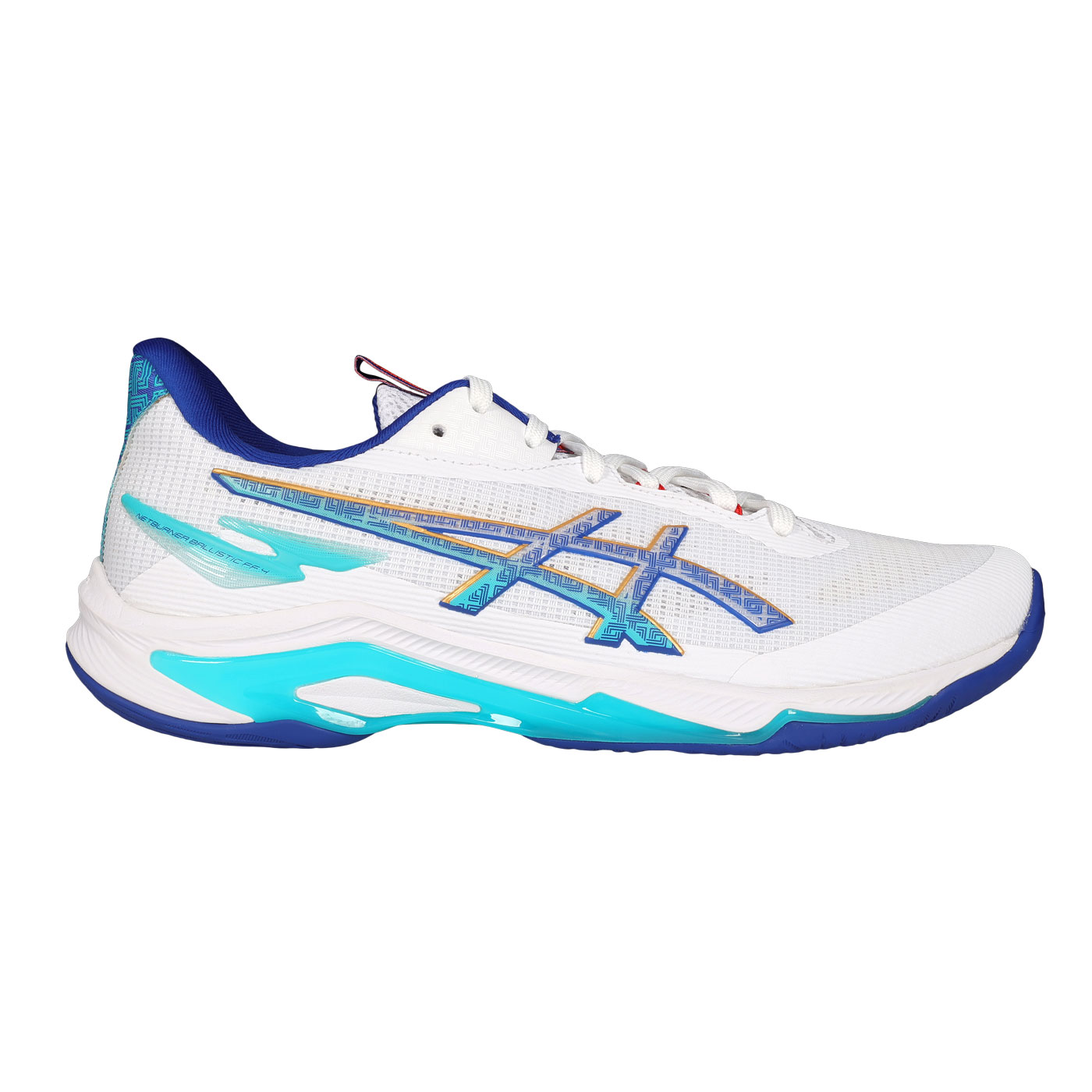 ASICS 男款排球鞋  @NETBURNER BALLISTIC FF 4@ 1051A096-960