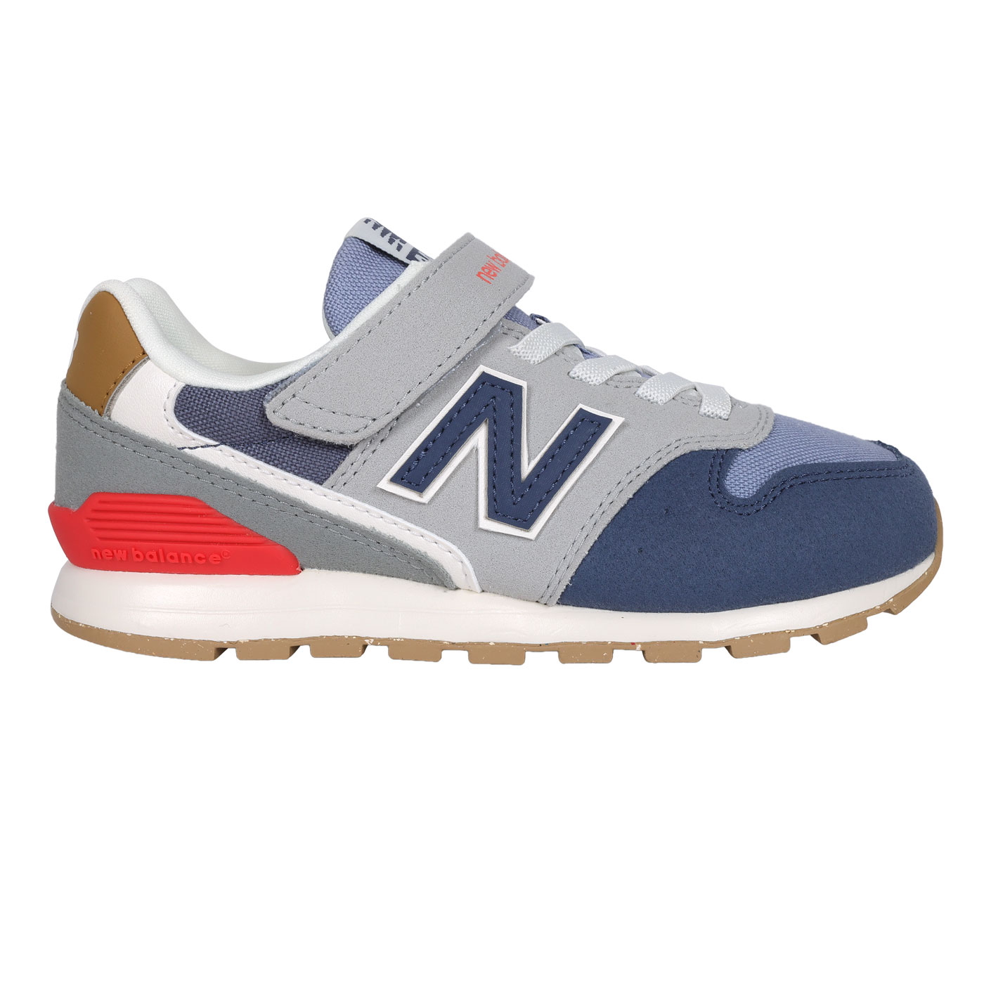 NEW BALANCE 中童休閒運動鞋(魔鬼氈)-WIDE  YV996RN3