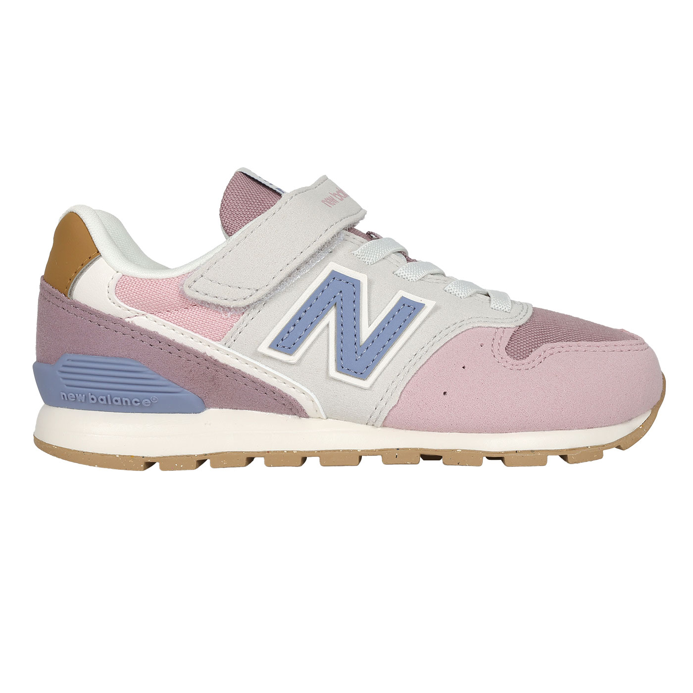 NEW BALANCE 中童休閒運動鞋(魔鬼氈)-WIDE  YV996RP3