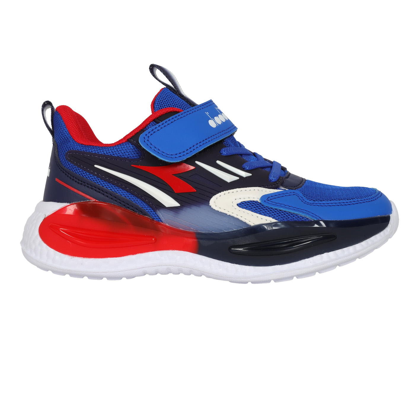 DIADORA 中童酷炫閃燈慢跑鞋-超寬楦  DA13522