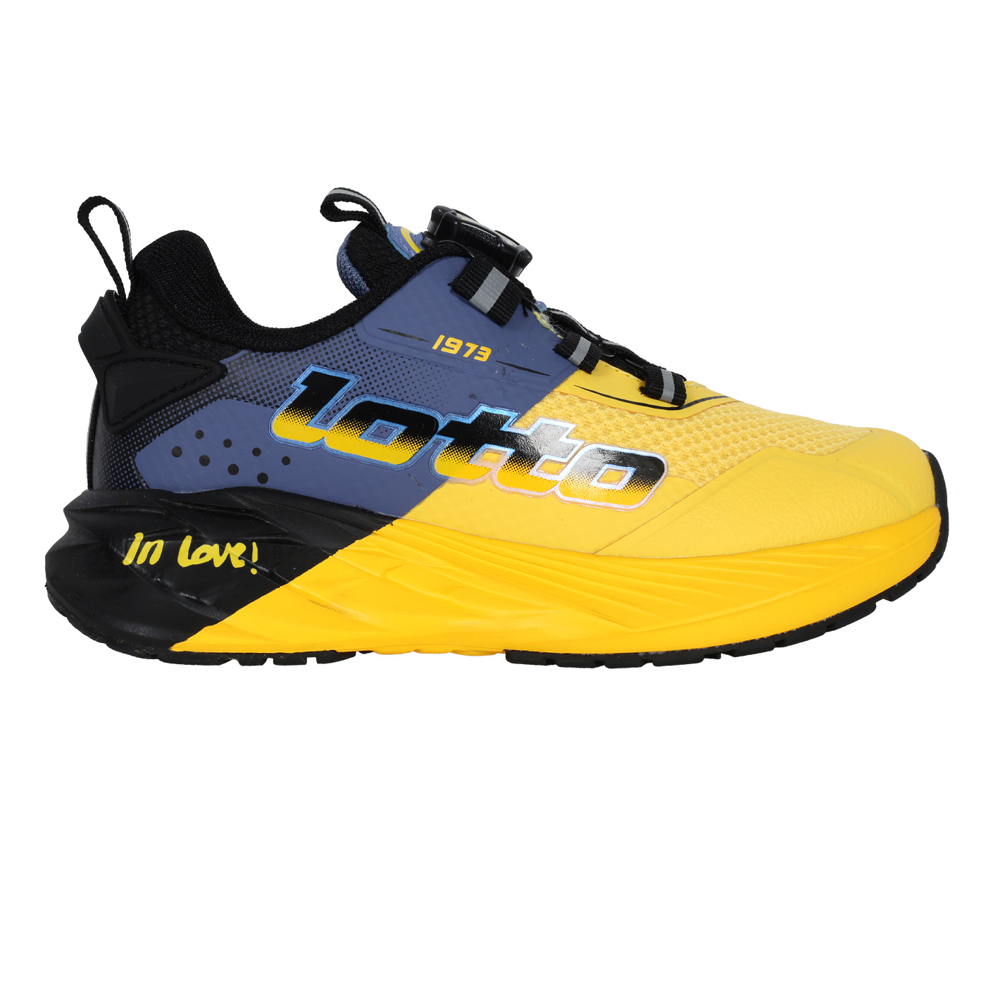 LOTTO 中童奔速轉扣避震跑鞋  LT5AKR0274