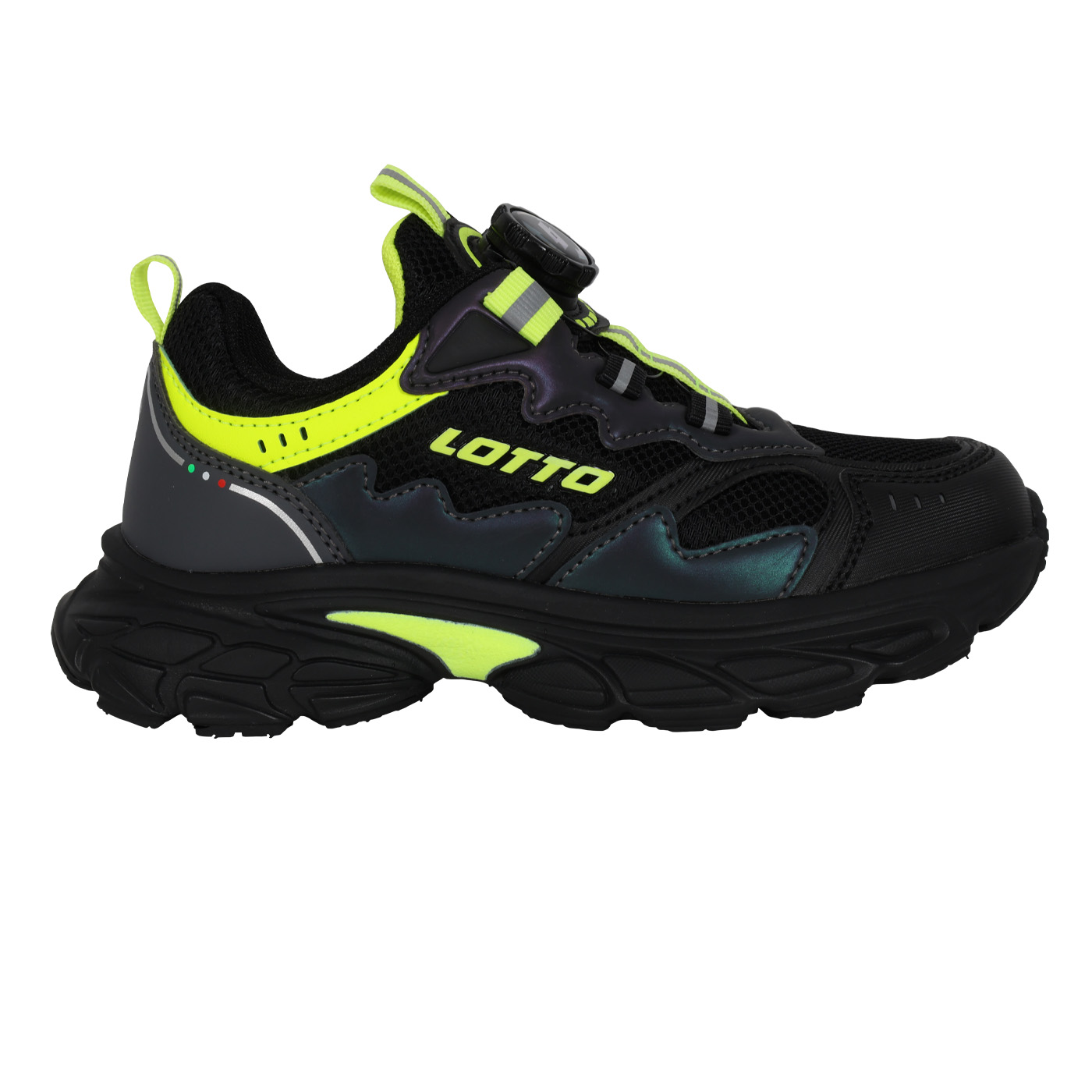 LOTTO 中童追風轉扣避震跑鞋  LT5AKR0260