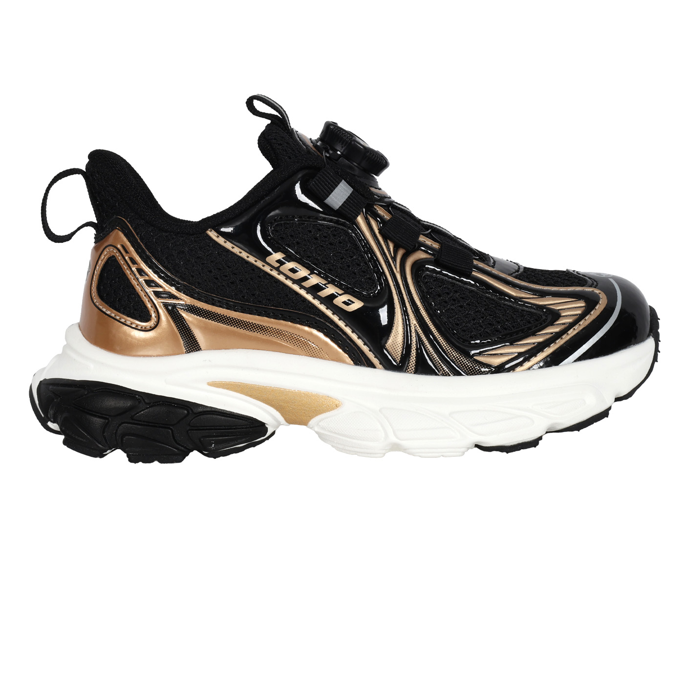 LOTTO 中童破風轉扣避震慢跑鞋  LT5AKR0280