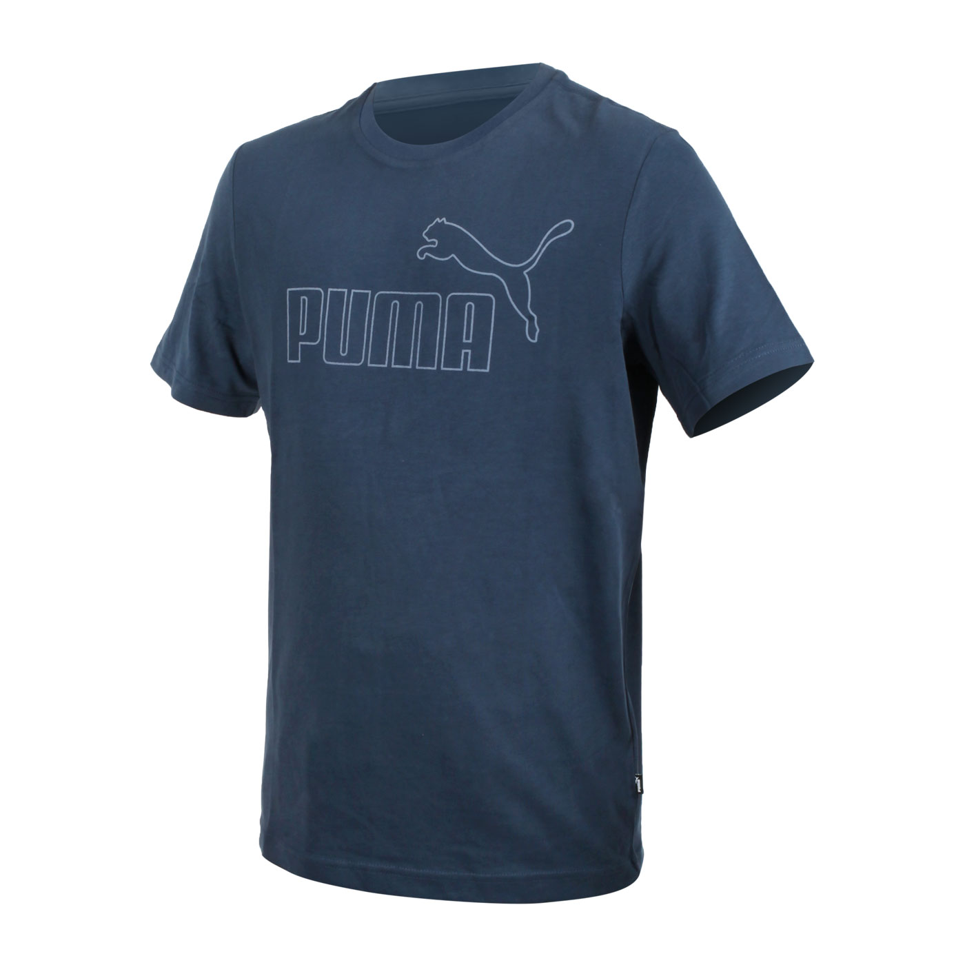 PUMA 男基本系列ESS+大Logo短袖T恤(歐規休閒慢跑上衣84988316 03313992