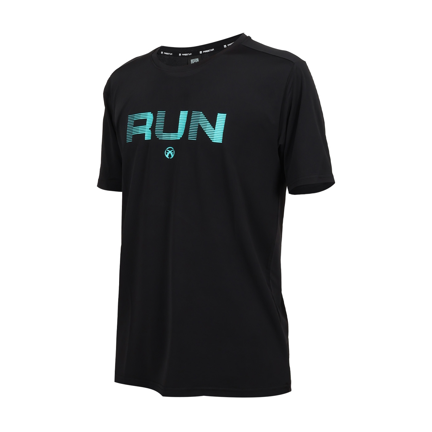 FIRESTAR 男款彈性印花短袖T恤  D6036-10