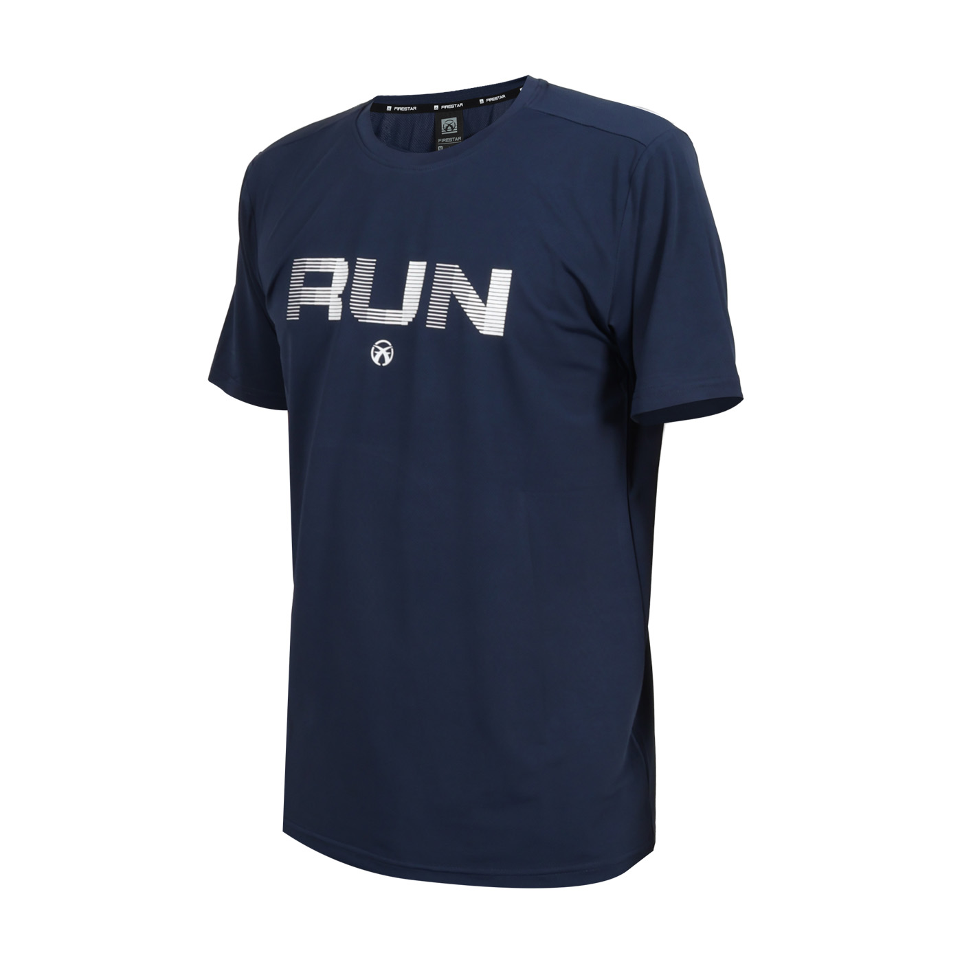FIRESTAR 男款彈性印花短袖T恤  D6036-93