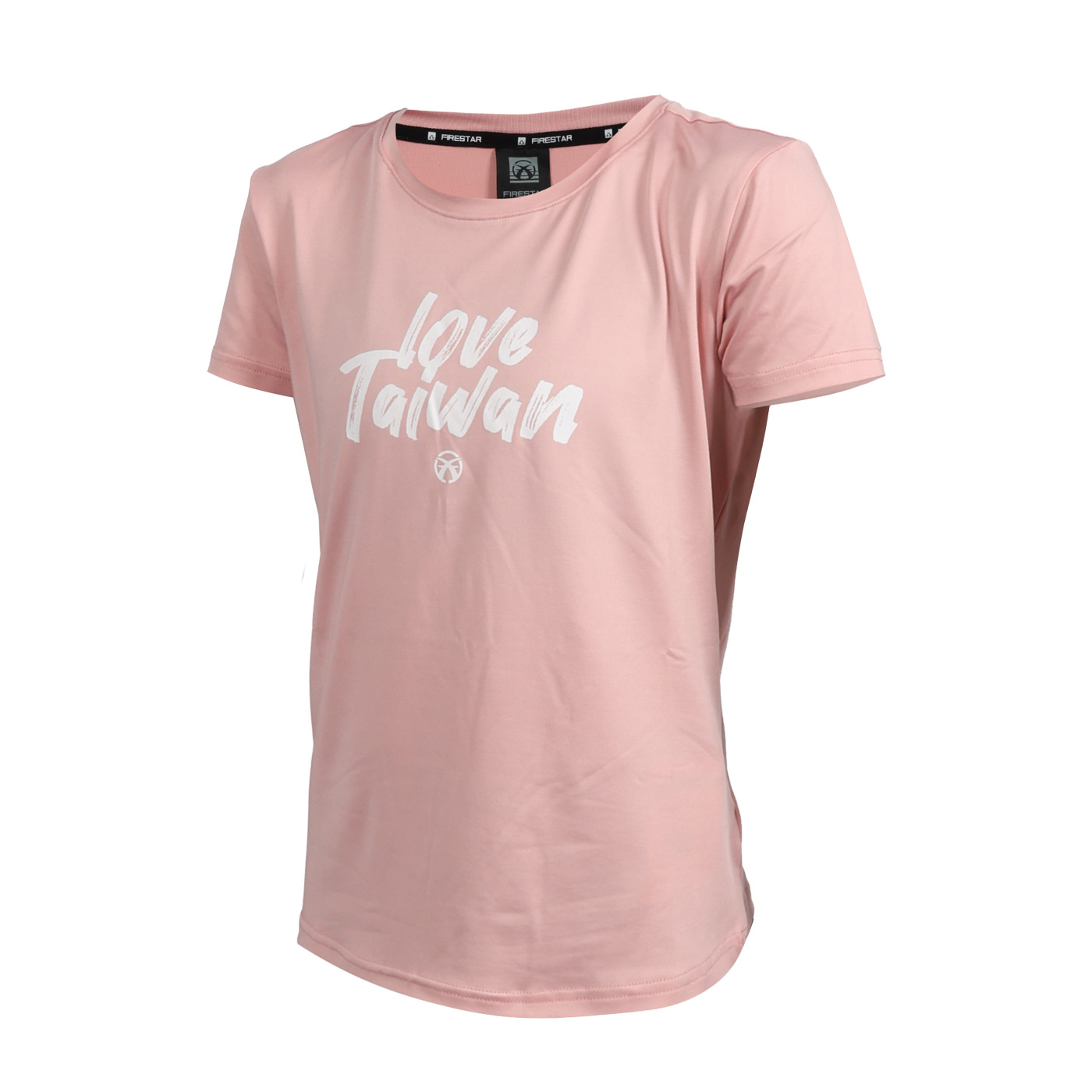 FIRESTAR 女款彈性印花短袖T恤  DL666-43