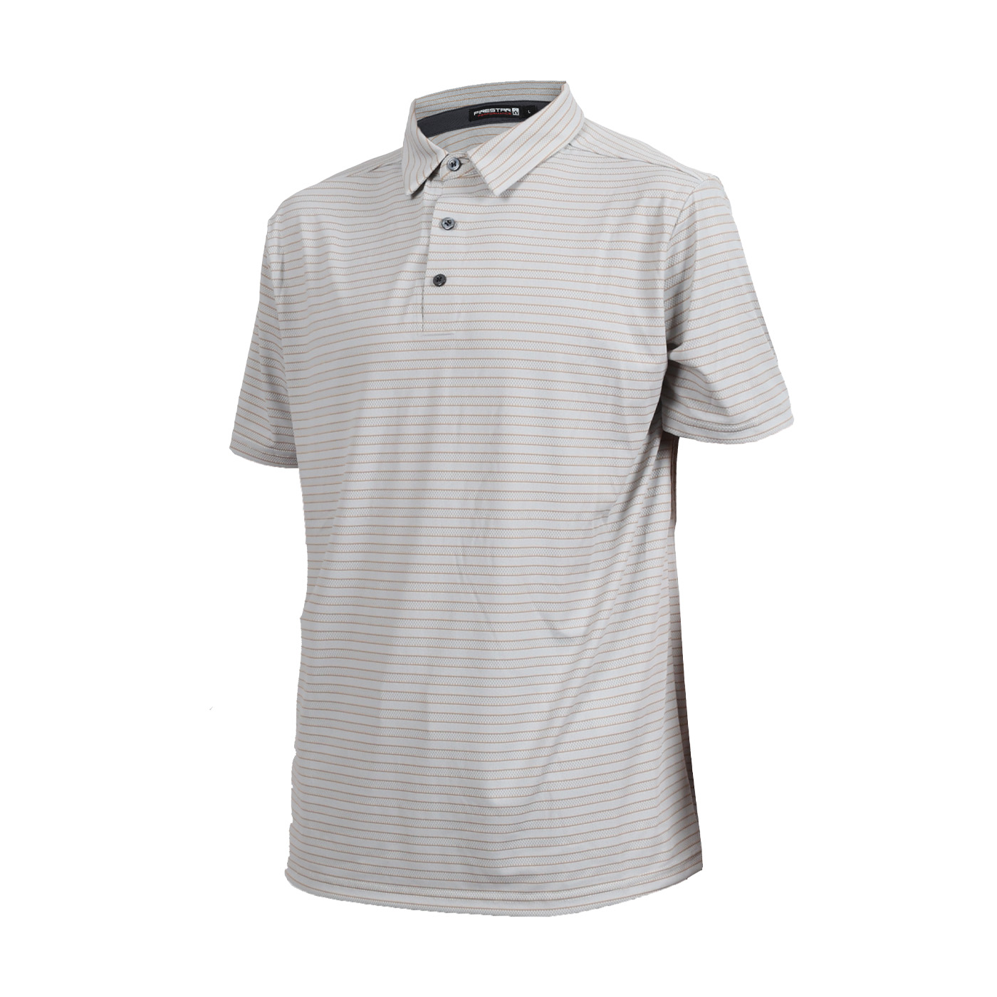 FIRESTAR 男款冰感橫條短袖POLO衫  D6056-13