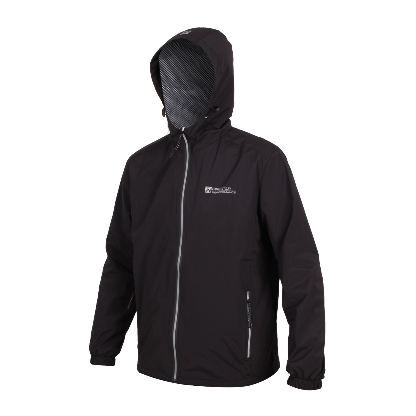 FIRESTAR 男款彈性連帽防風外套  J9351-10