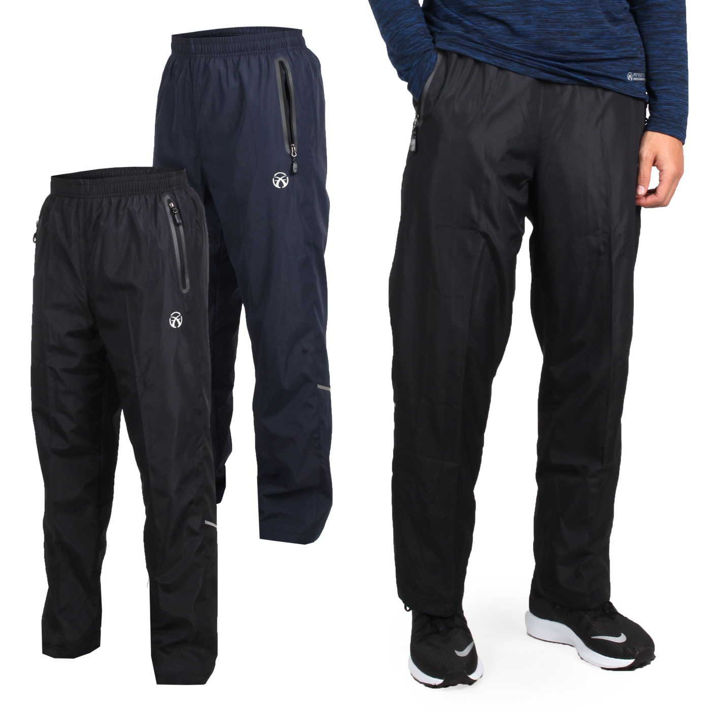 FIRESTAR 男款防風平織長褲 P8172-10