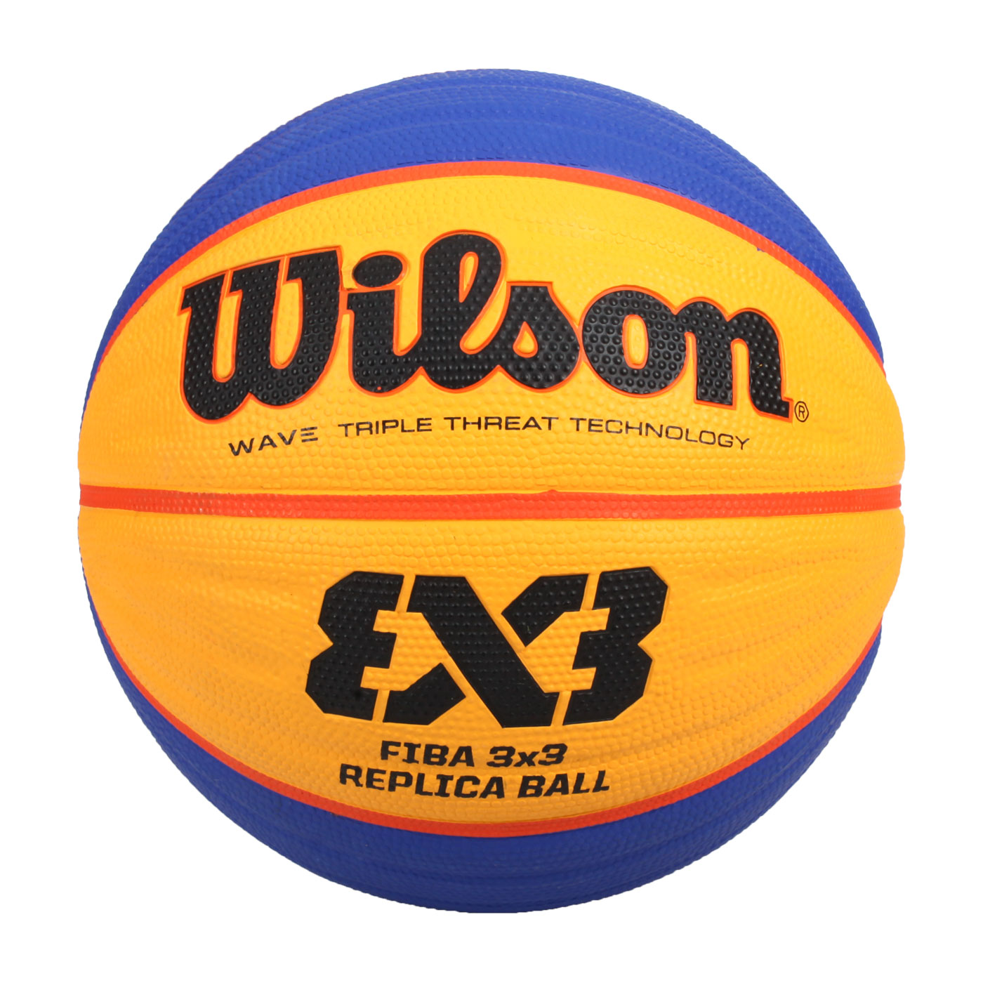 WILSON FIBA 3x3國際賽指定用球橡膠籃球 WTB1033XB