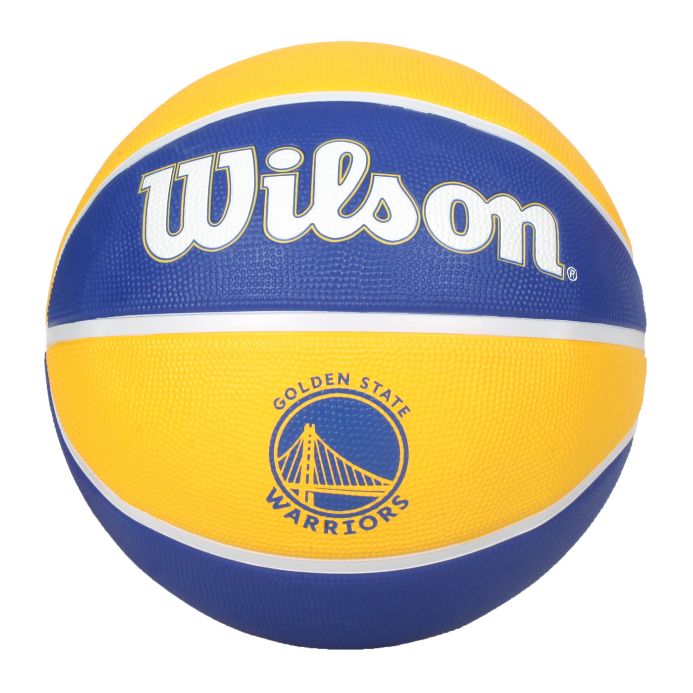 WILSON NBA隊徽系列21' 勇士隊橡膠籃球#7 WTB1300XBGOL