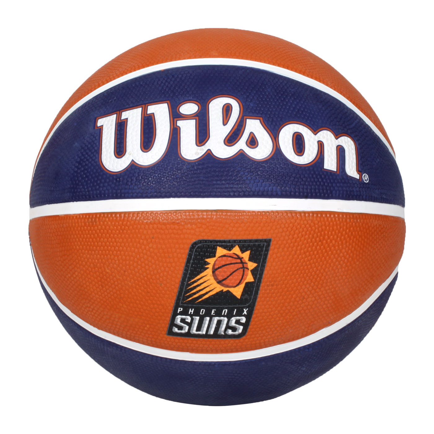 WILSON NBA隊徽系列21' 太陽隊橡膠籃球#7 WTB1300XBPHO