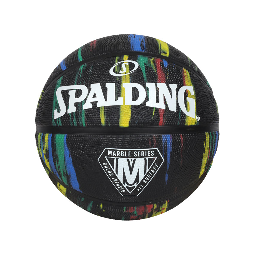 SPALDING 大理石系列-#7橡膠籃球#40648  SPA84398