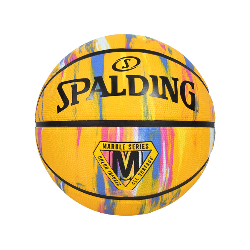 SPALDING 大理石系列-#7橡膠籃球#40650  SPA84401