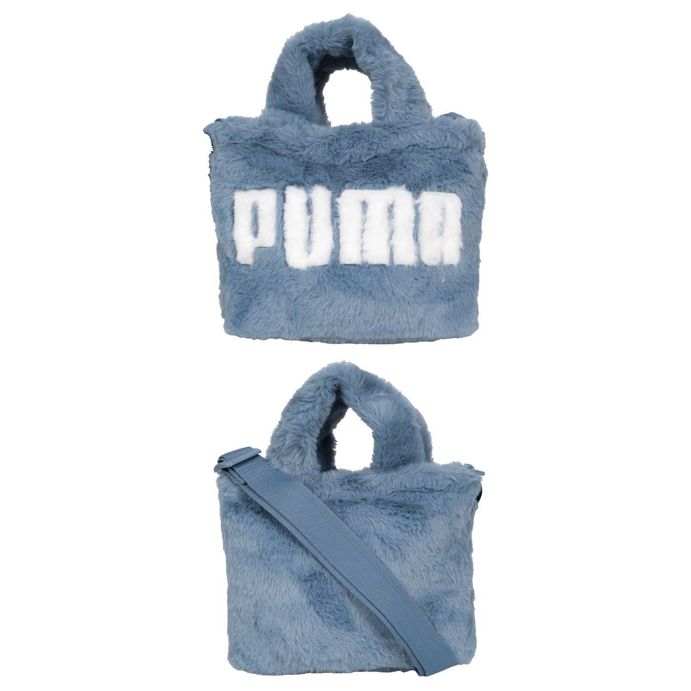 PUMA 側背小包  09171302 - 馬卡龍藍白