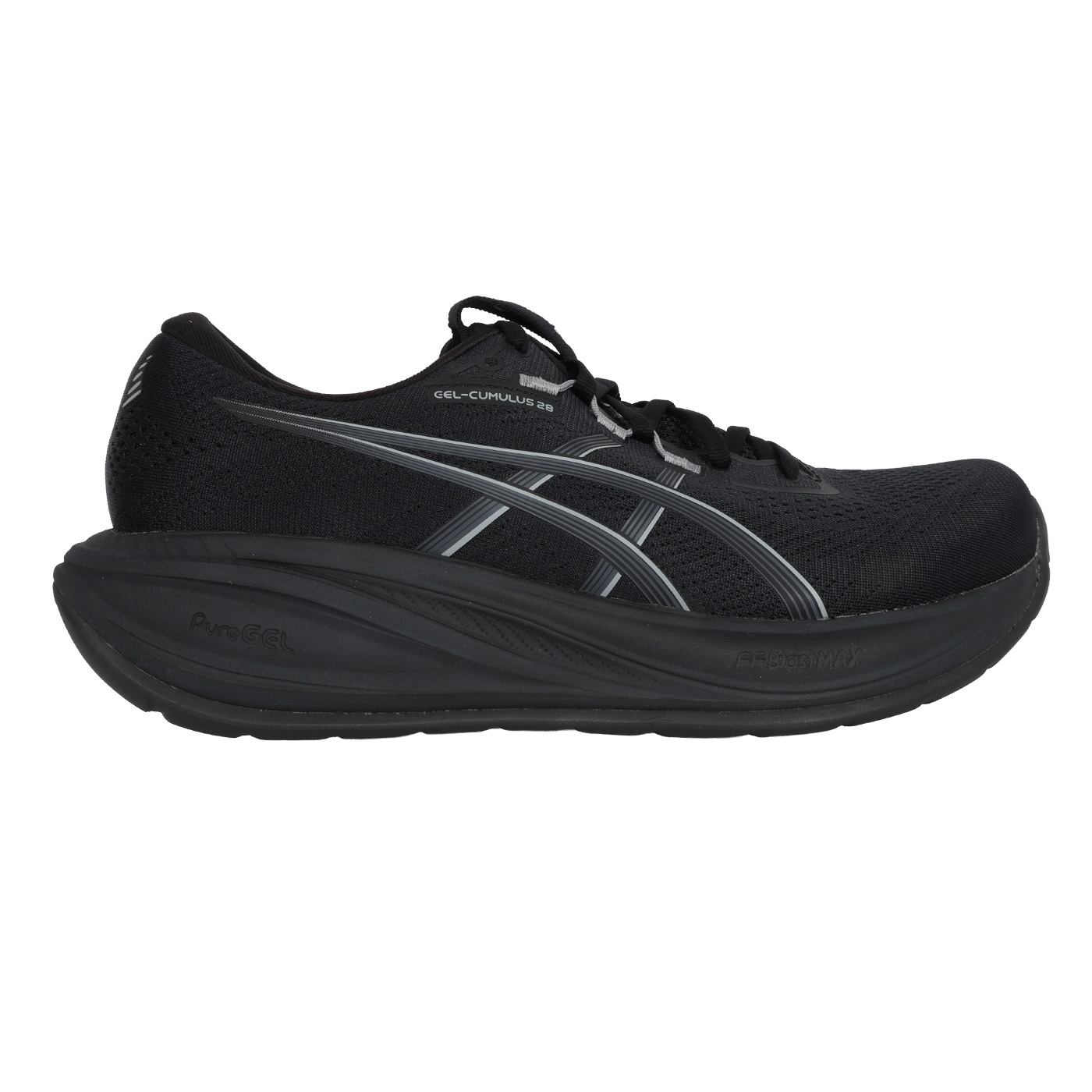 ASICS 特定-男款緩震慢跑鞋  @GEL-CUMULUS 28@ 1011C143-003 - 黑灰