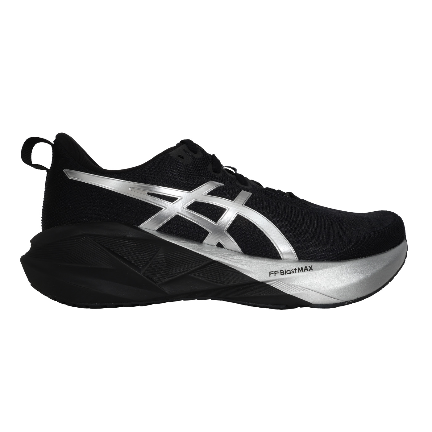 ASICS 特定-男款彈力慢跑鞋  @NOVABLAST 5 PLATINUM@ 1011C193-001 - 黑銀