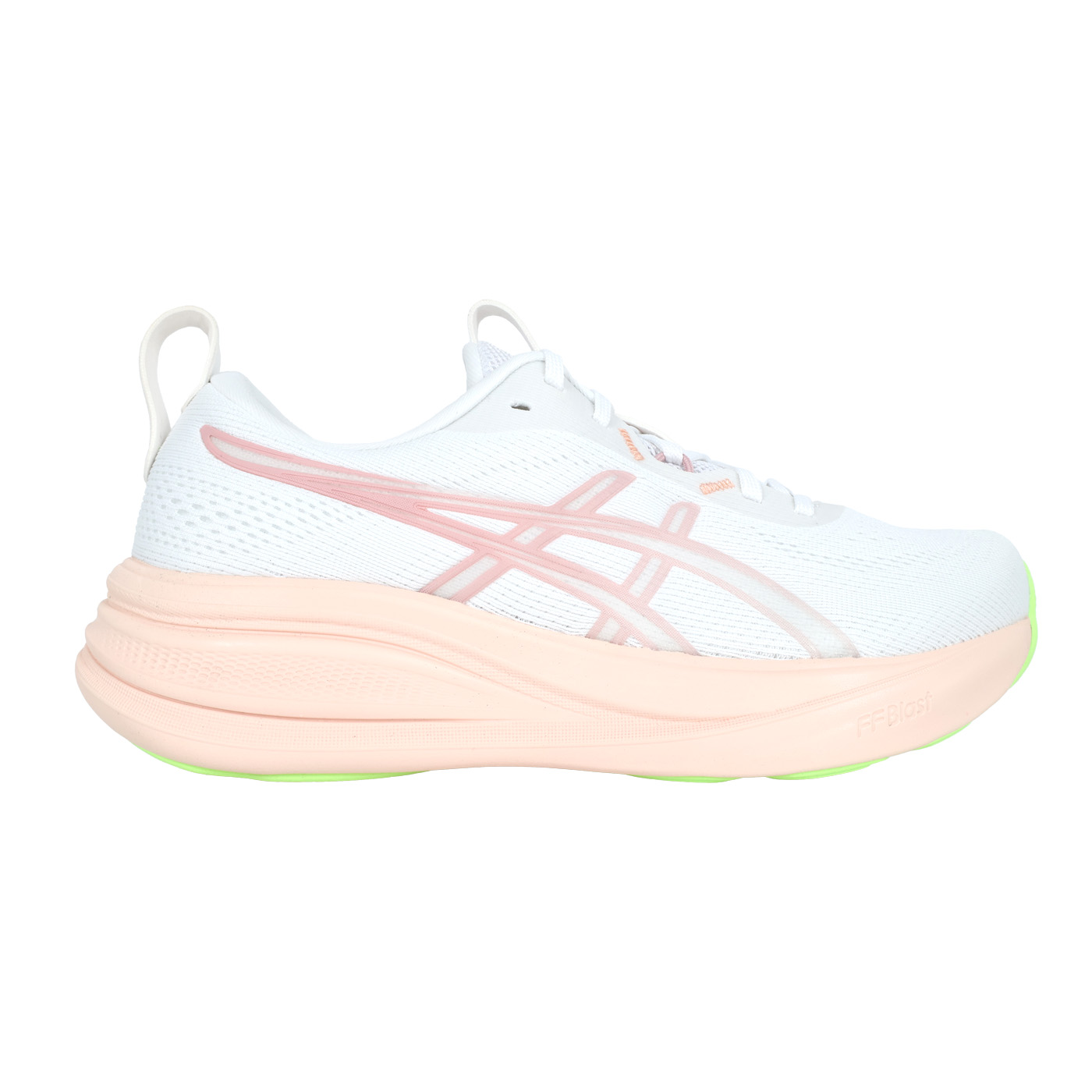 ASICS 女款慢跑鞋  @GEL-PULSE 17@ 1012B930-100 - 白粉綠