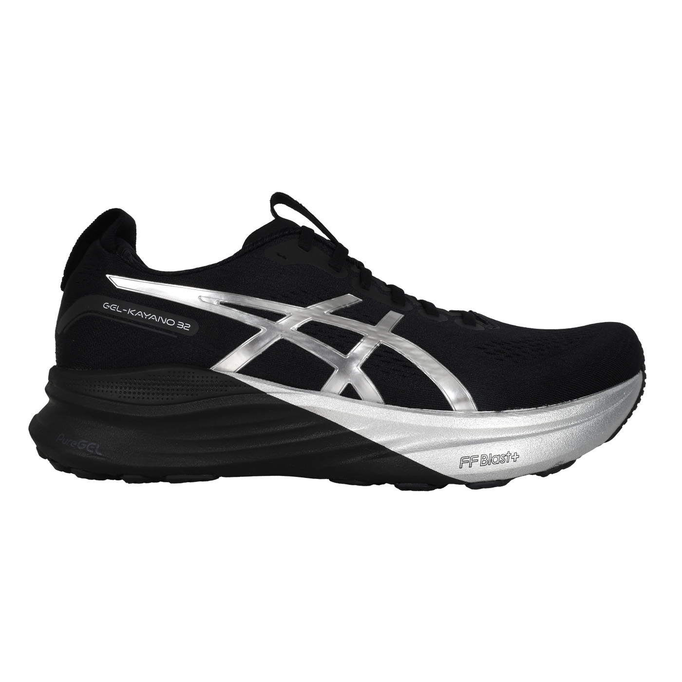 ASICS 特定-女款支撐慢跑鞋  @GEL-KAYANO 32 PLATINUM@ 1012B979-001 - 黑銀