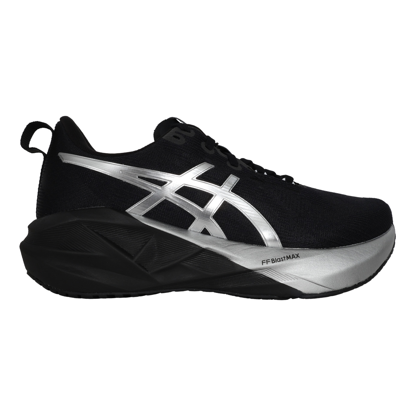 ASICS 特定-女款彈力慢跑鞋  @NOVABLAST 5 PLATINUM@ 1012B980-001 - 黑銀