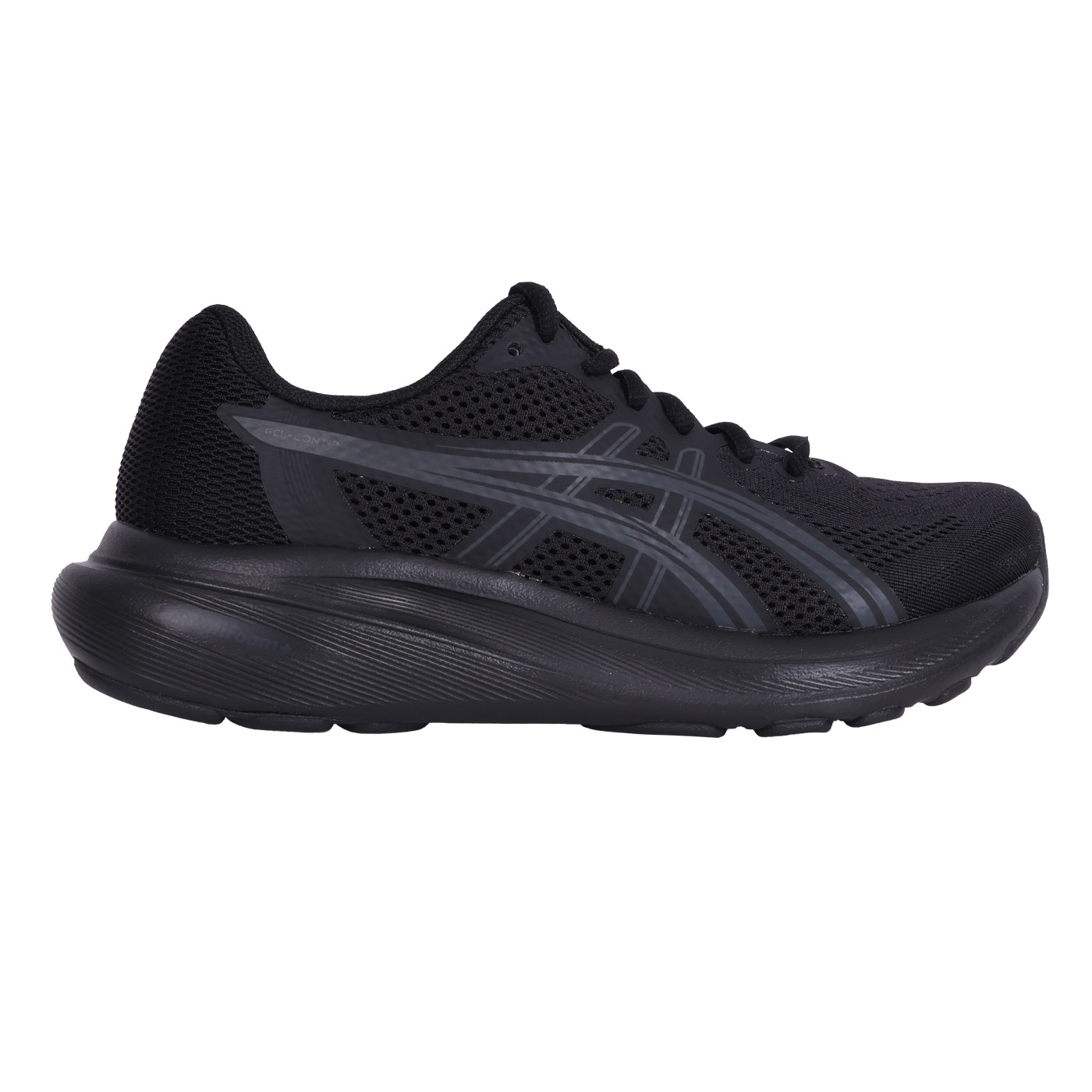 ASICS 女款慢跑鞋-D  @GEL-CONTEND 10@ 1012C014-002 - 黑深灰