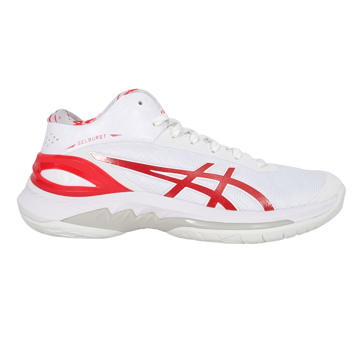 ASICS 男款籃球鞋  @GELBURST 28@ 1063A099-101 - 白紅