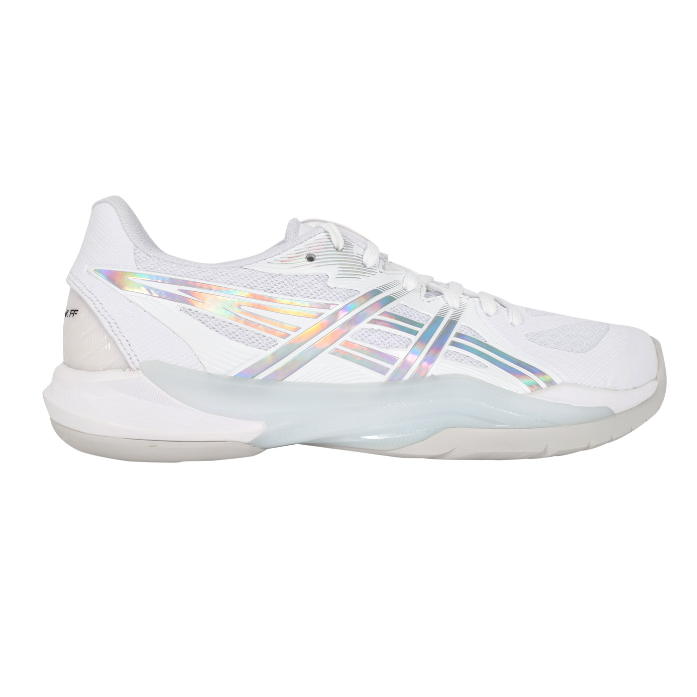 ASICS 特定-男款羽球鞋  @POWERBREAK FF@ 1073A090-100 - 白炫彩銀