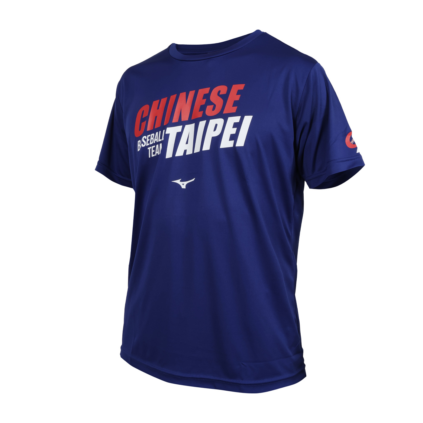 MIZUNO 男款CT短袖T恤  12TCDL0216 - 藍紅白