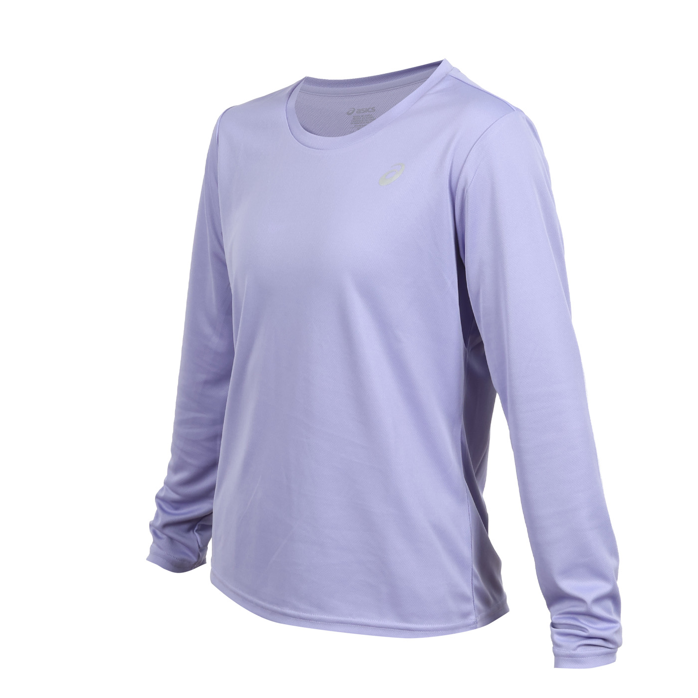 ASICS 女款跑步長袖T恤  2012D554-500 - 紫銀
