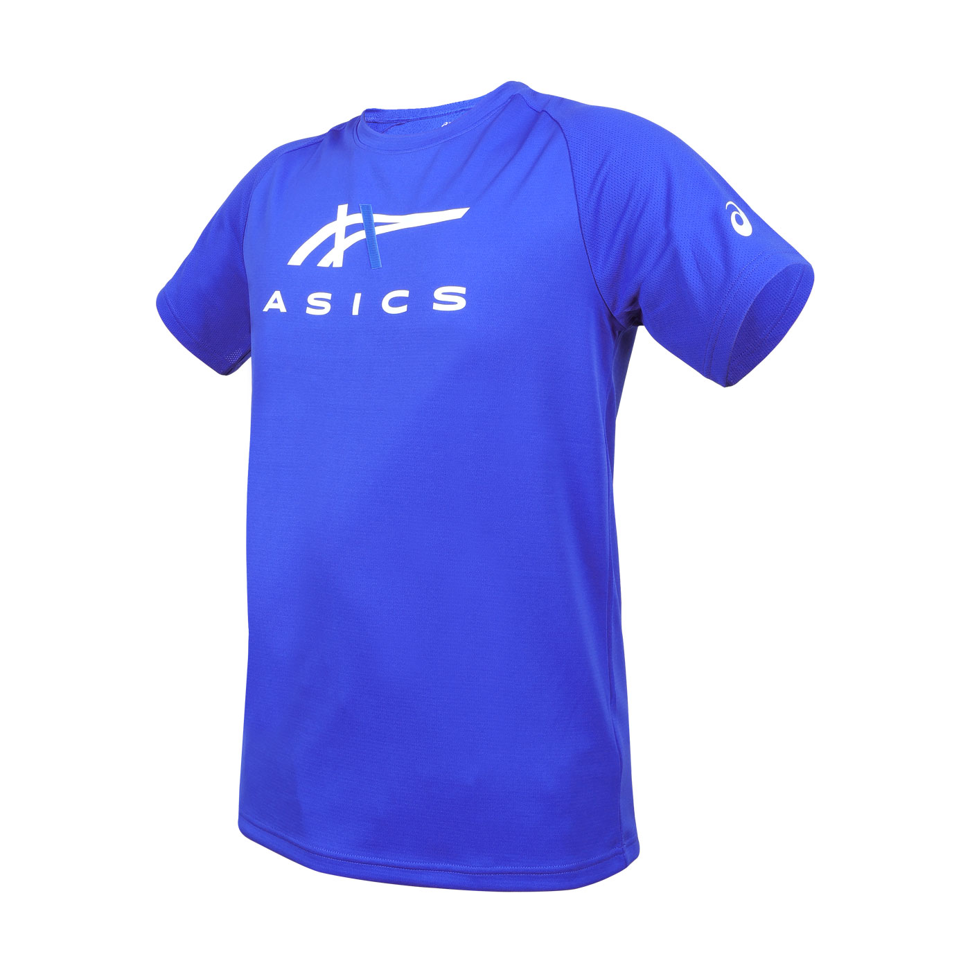 ASICS 男款短袖T恤  2031E781-401 - 藍白