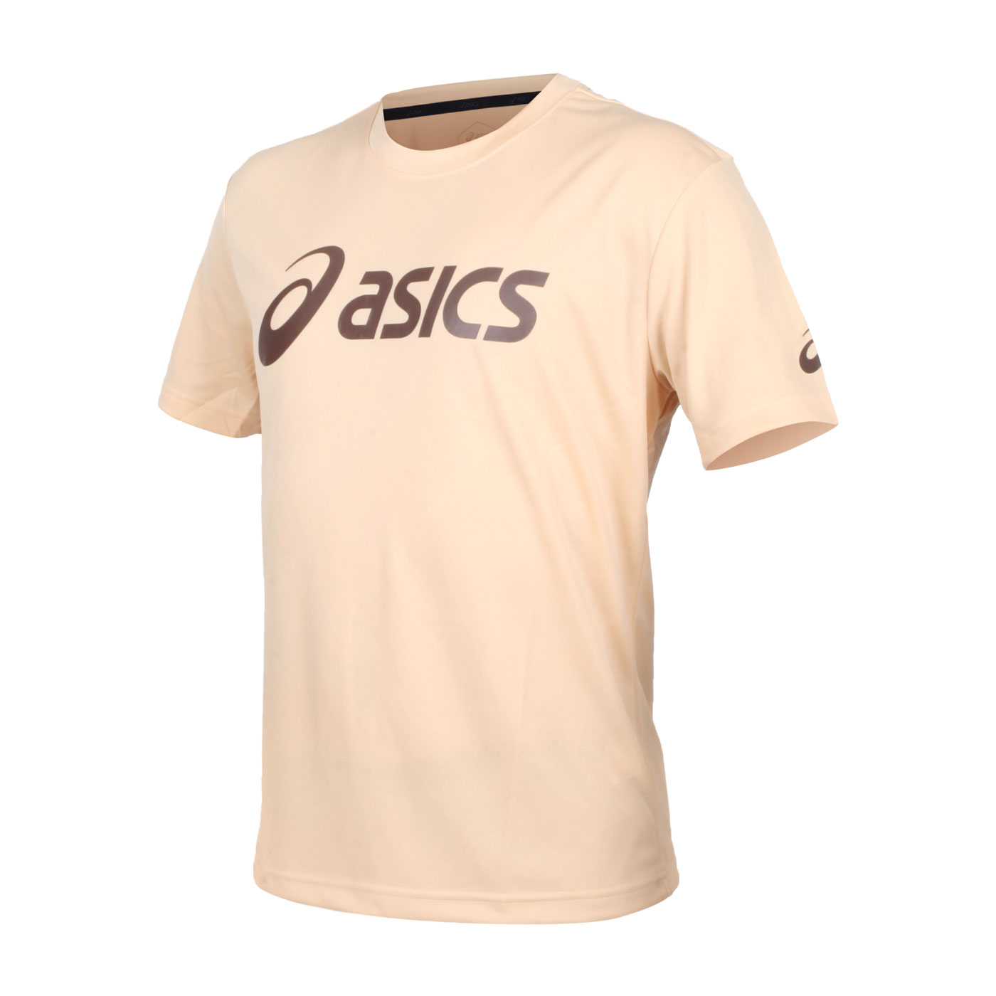 ASICS 短袖T恤  2033B666-200 - 奶油黃咖啡