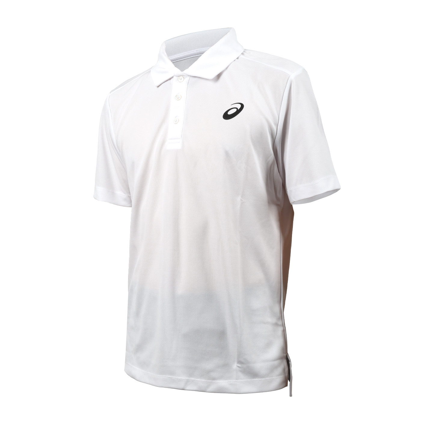 ASICS 吸濕快乾短袖POLO衫  2033C182-100 - 白黑