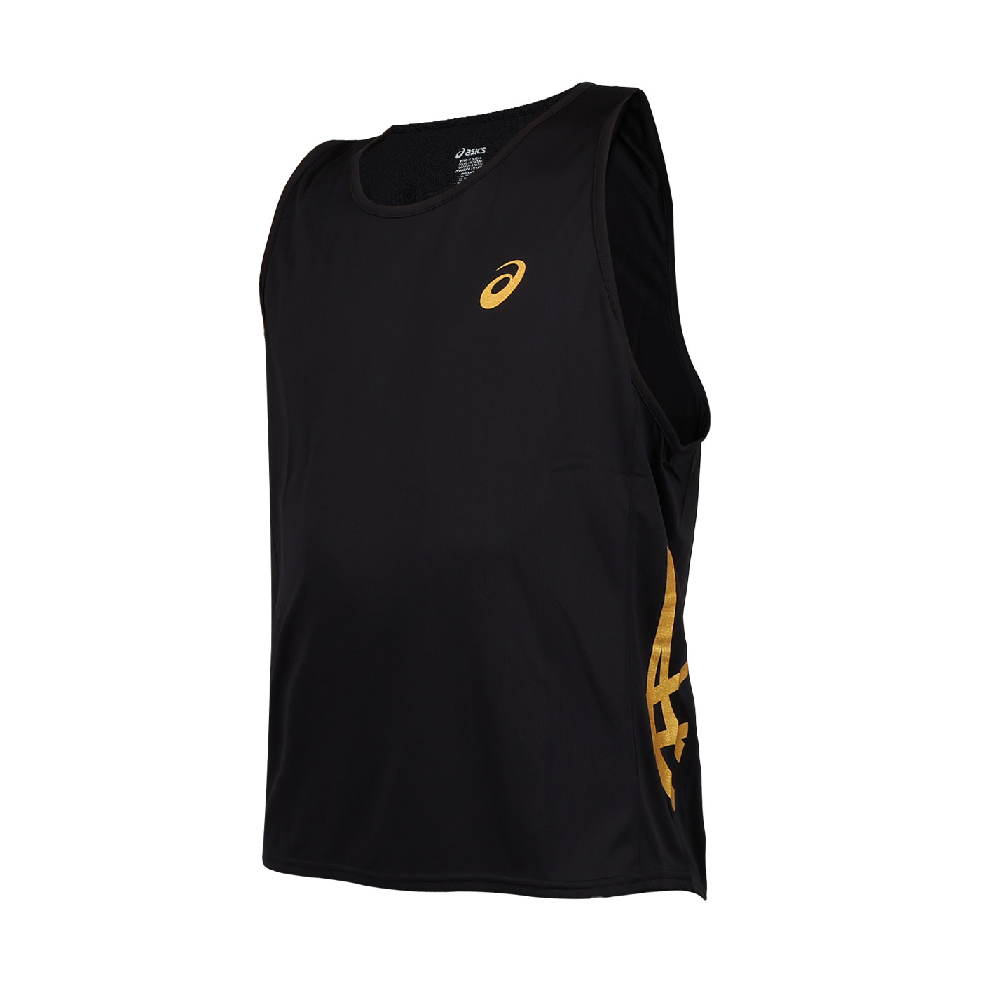 ASICS 男款運動背心  2093A231-001 - 黑金