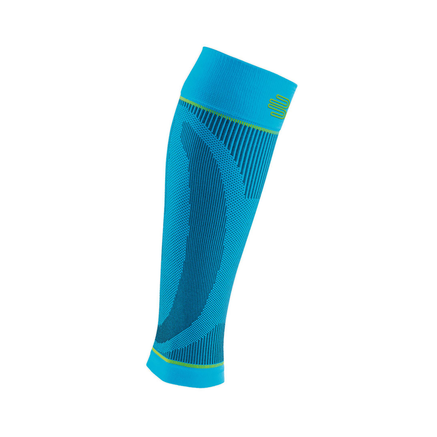 BAUERFEIND保爾範 專業運動小腿壓縮束套(加長版) 29352023800-04 - 水藍螢光綠