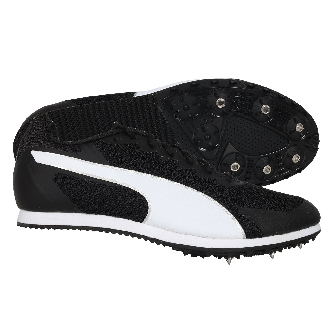 PUMA 特定-田徑釘鞋(中長距離)  @Star 9 Junior@ 31079602 - 黑白