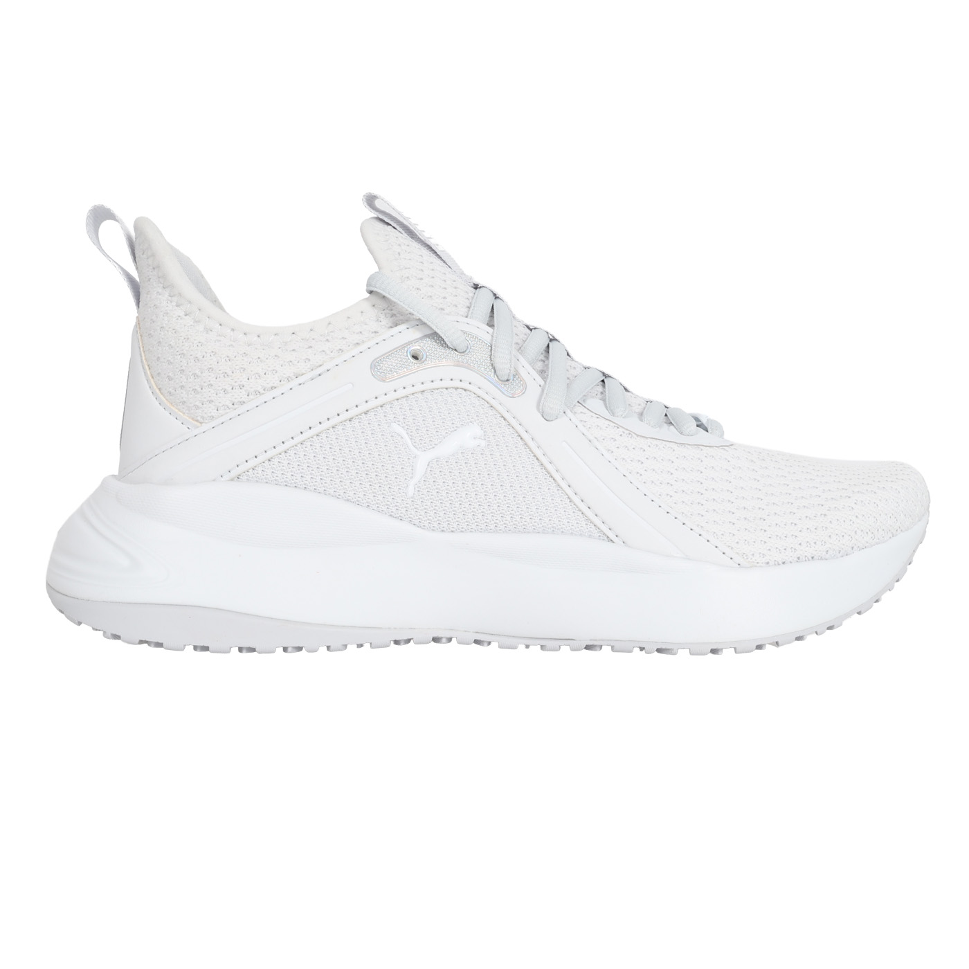 PUMA 女款緩震慢跑鞋  @Softride Karma Shine Wns@ 31289502 - 淺靛灰白銀