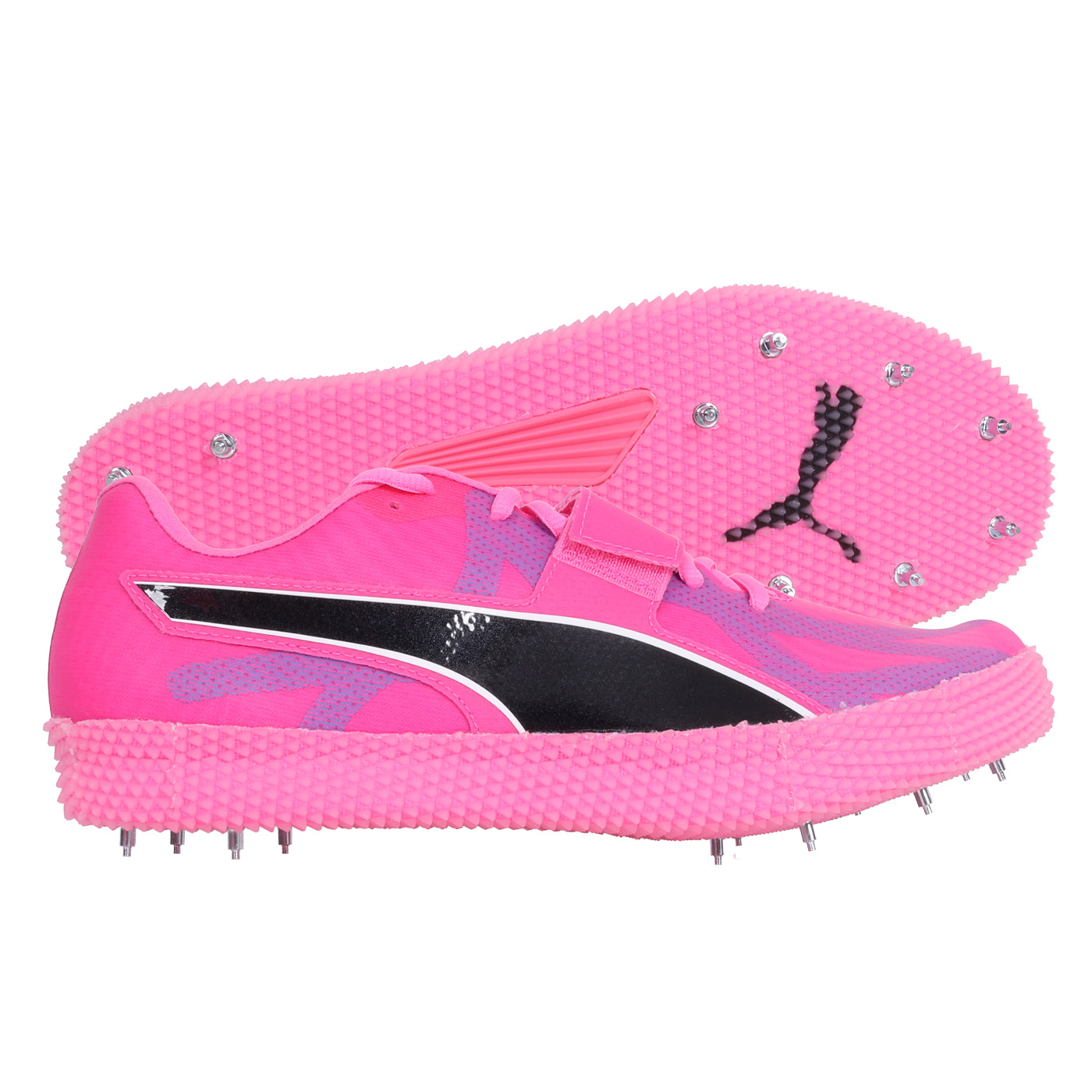 PUMA 特定-田徑釘鞋(跳高)  @High Jump NITRO?@ 31376001 - 螢光粉紅黑