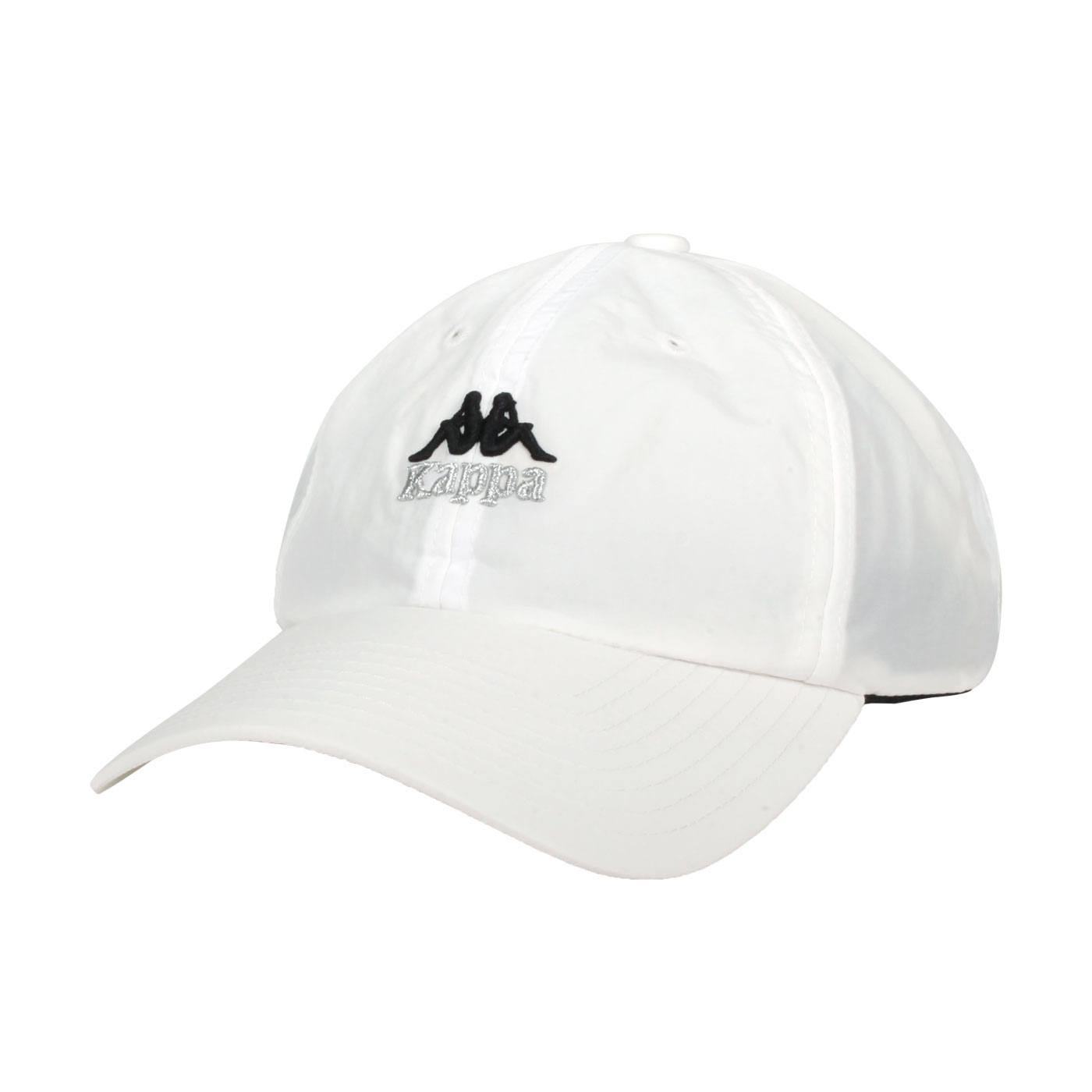 KAPPA 運動帽 321956W-001 - 白黑銀