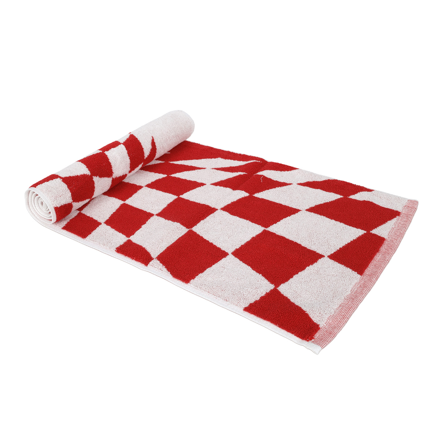 KAPPA 運動毛巾  322C7YW-D18 - 紅白