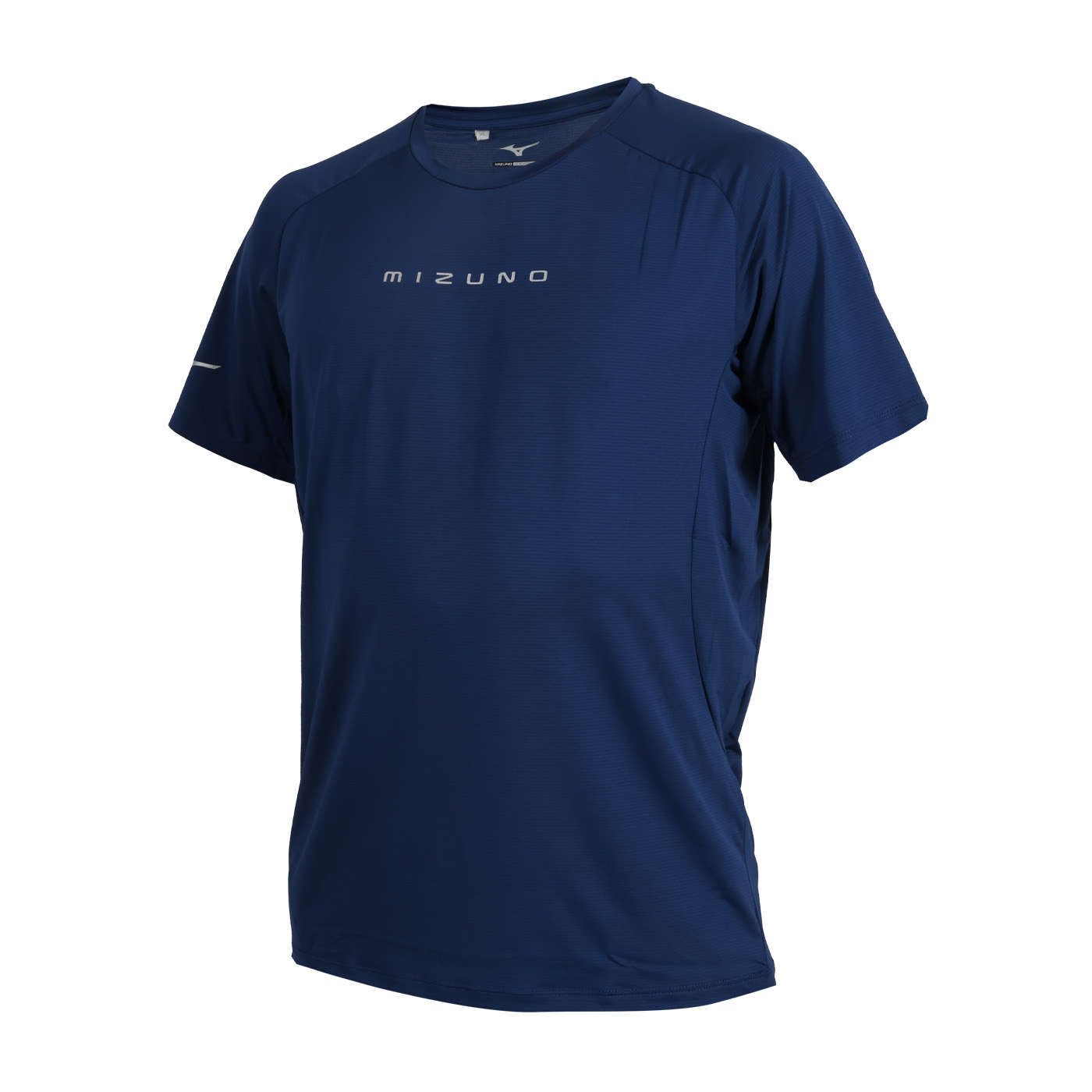 MIZUNO 男款短袖T恤  32TAD00911 - 丈青銀