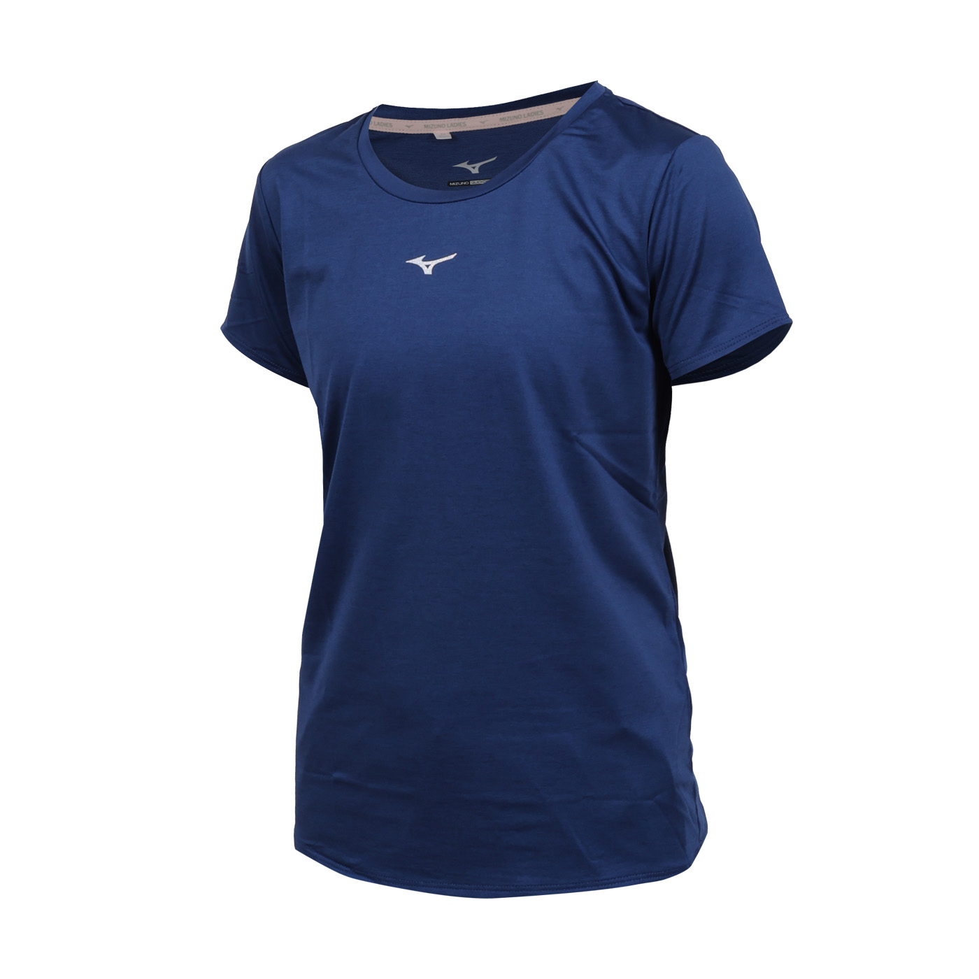 MIZUNO 女款短袖T恤  32TAD22411 - 丈青白