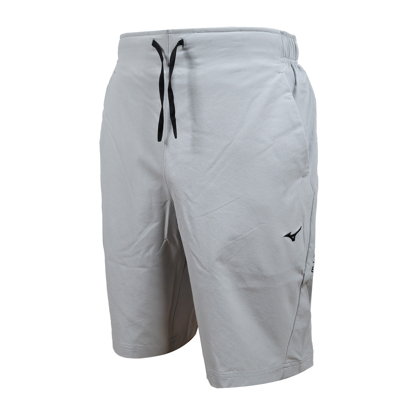 MIZUNO 男款平織短褲  32TBC55603 - 淺灰黑