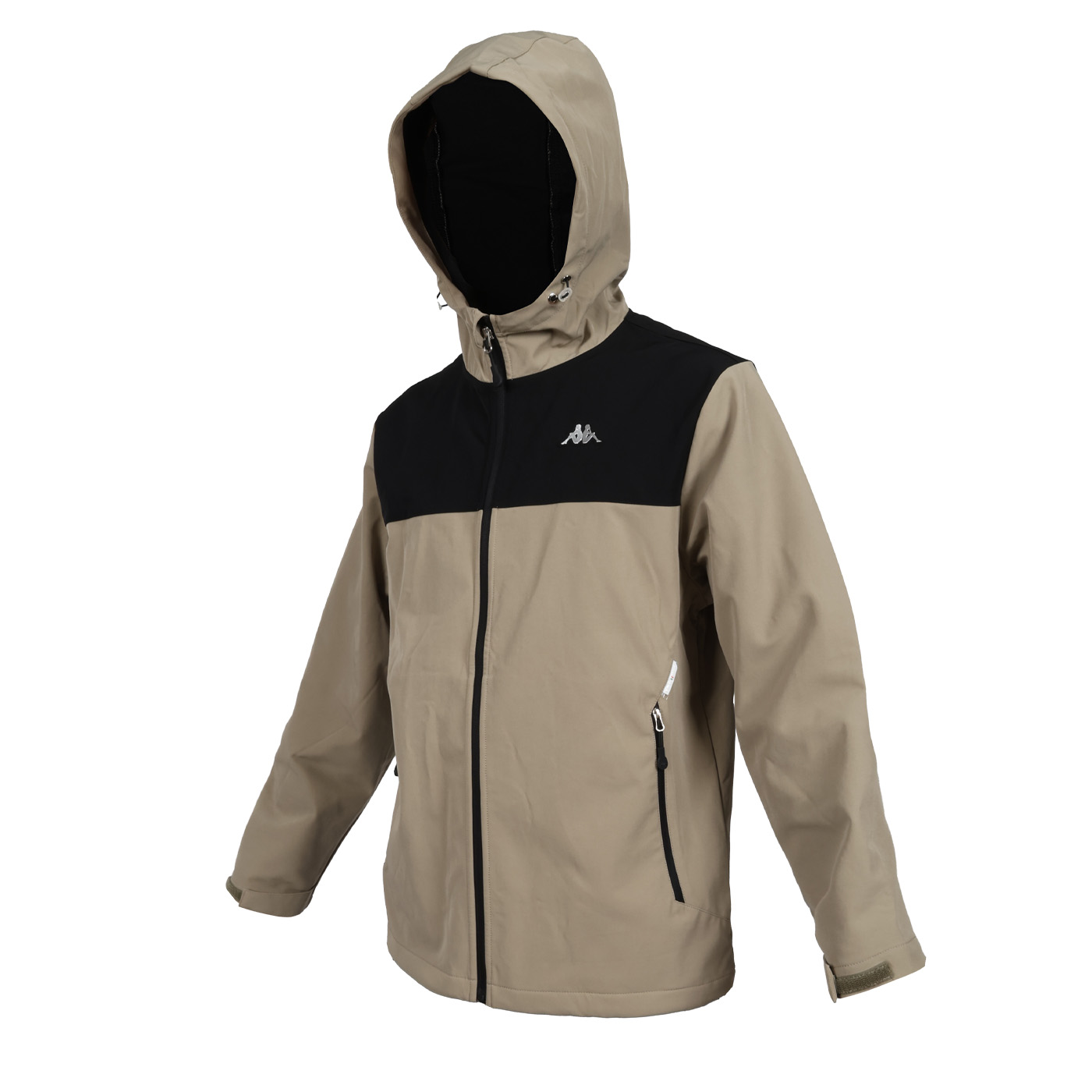 KAPPA 男女款平織外套  34235YW-638 - 軍綠黑