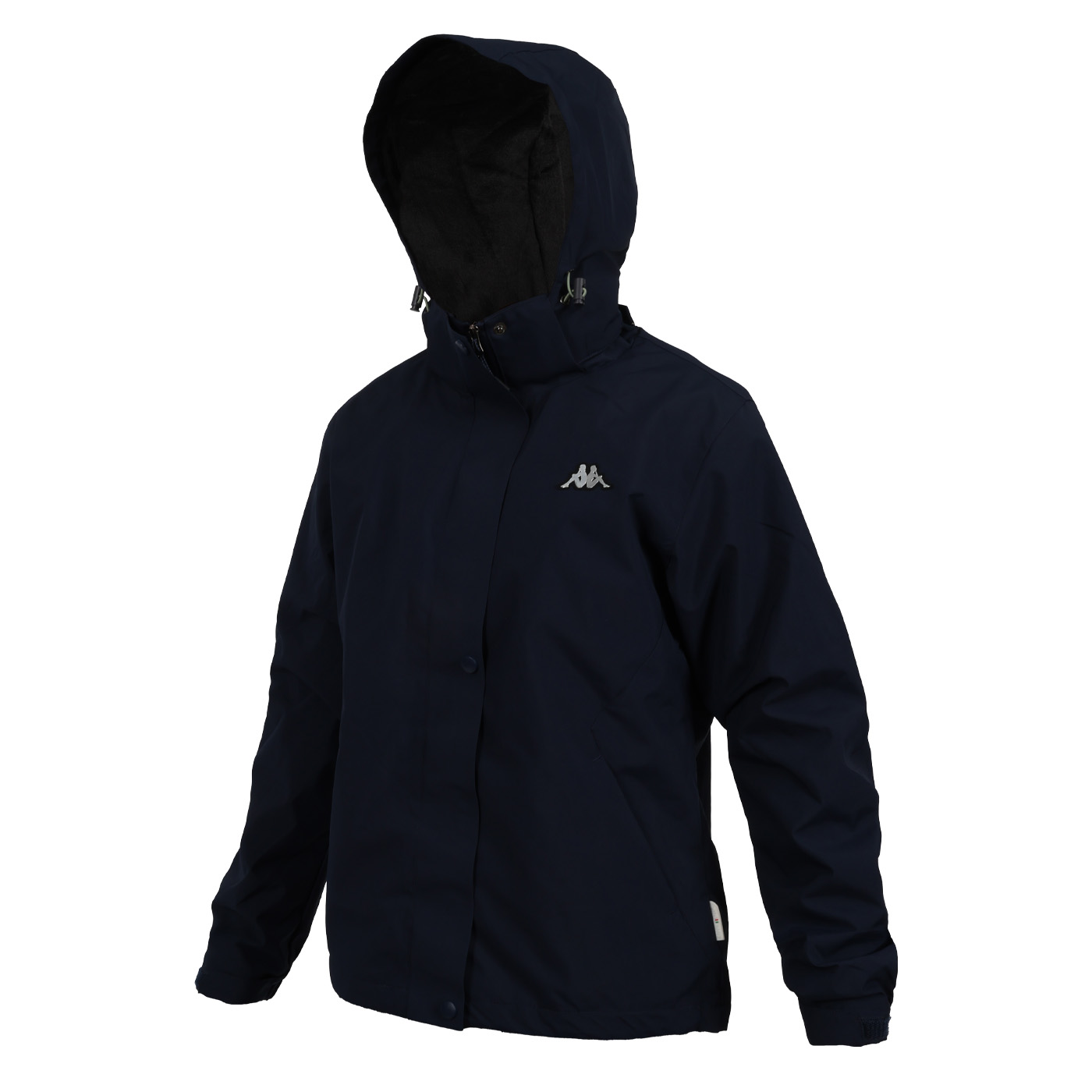 KAPPA 女款內刷毛防水雙層風衣外套  342773W-B29 - 丈青銀