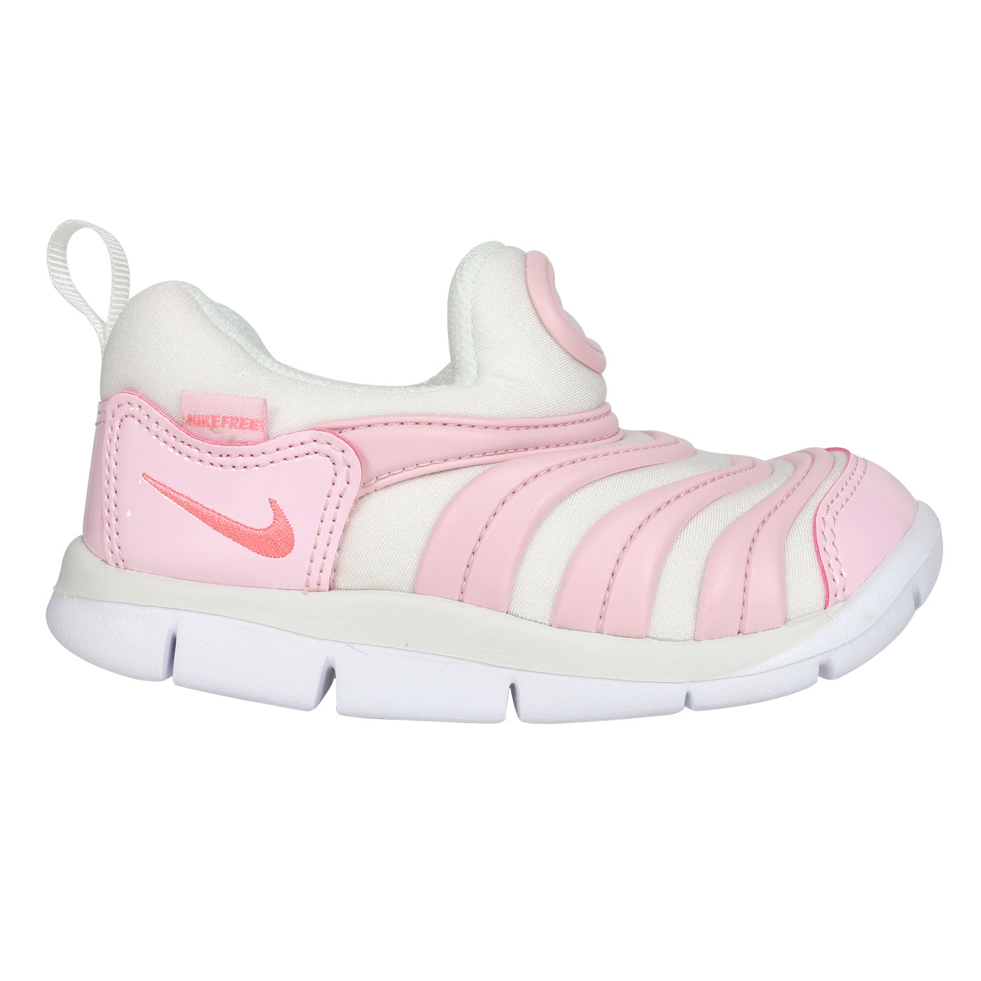 NIKE 小童毛毛蟲鞋  @DYNAMO FREE (TD)@ 343938-100 - 白粉紅