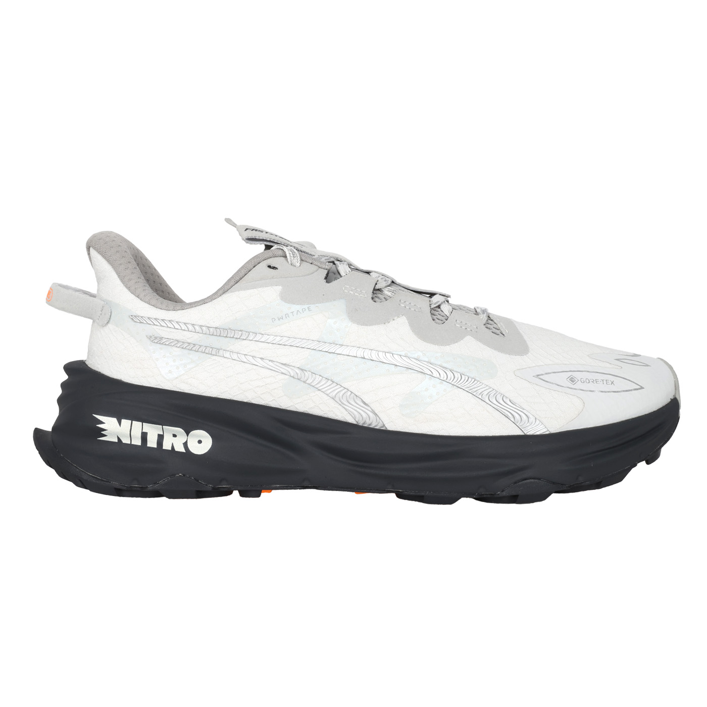 PUMA 男款防水越野慢跑鞋  @Fast-Trac NITR TM 3 GTX@ 37979403 - 米白灰銀黑