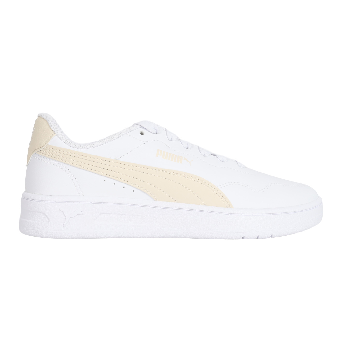 PUMA 女款運動休閒鞋  @Court Lally@ 40036716 - 白卡其